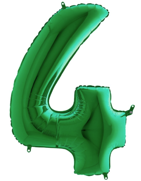 Grüne Zahl - 4